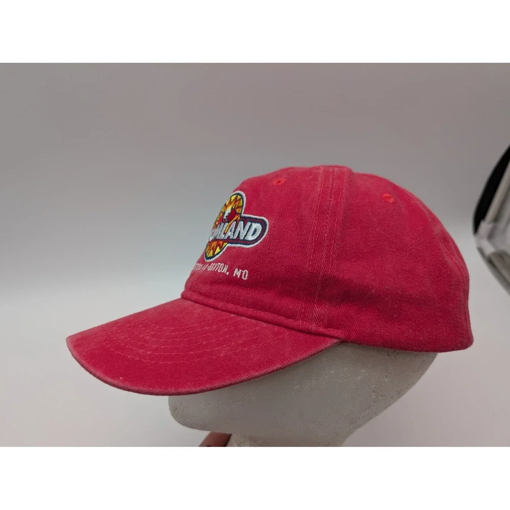 Boomland Missouri Souvenir Hat Red Embroidered Baseball Cap Real Time Products